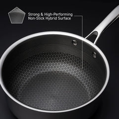 Hybrid Pot Set with Lids, 6-pc